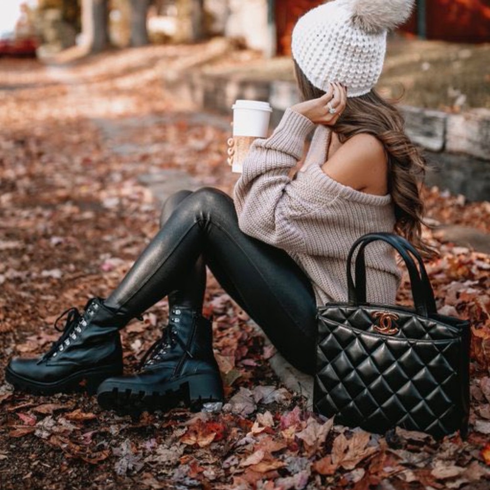 Spanx Faux Leather Leggings
